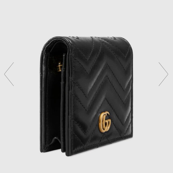 GG MARMONT CARD CASE WALLET GUCCI - Picture 4 of 8